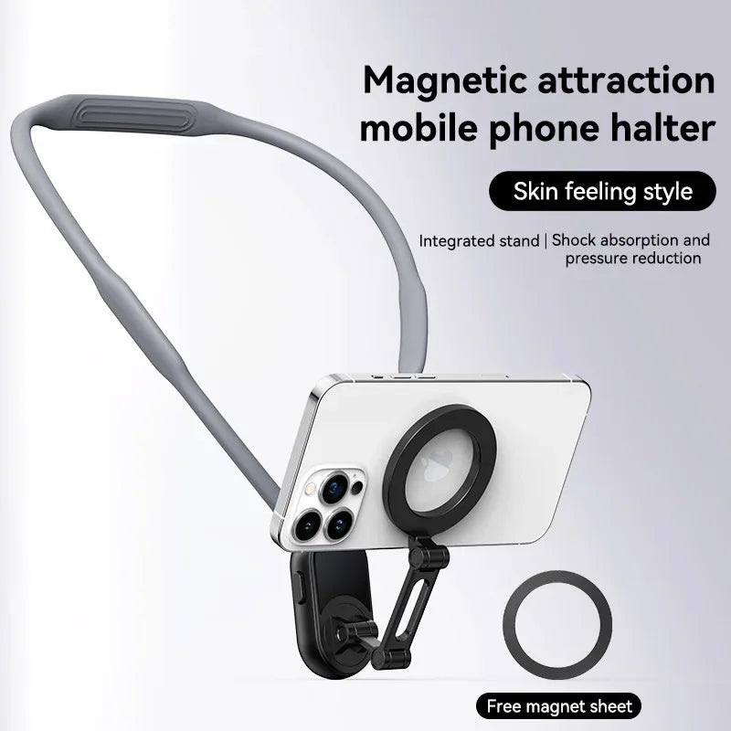 Magnetic Quick-Release Phone Neck Mount