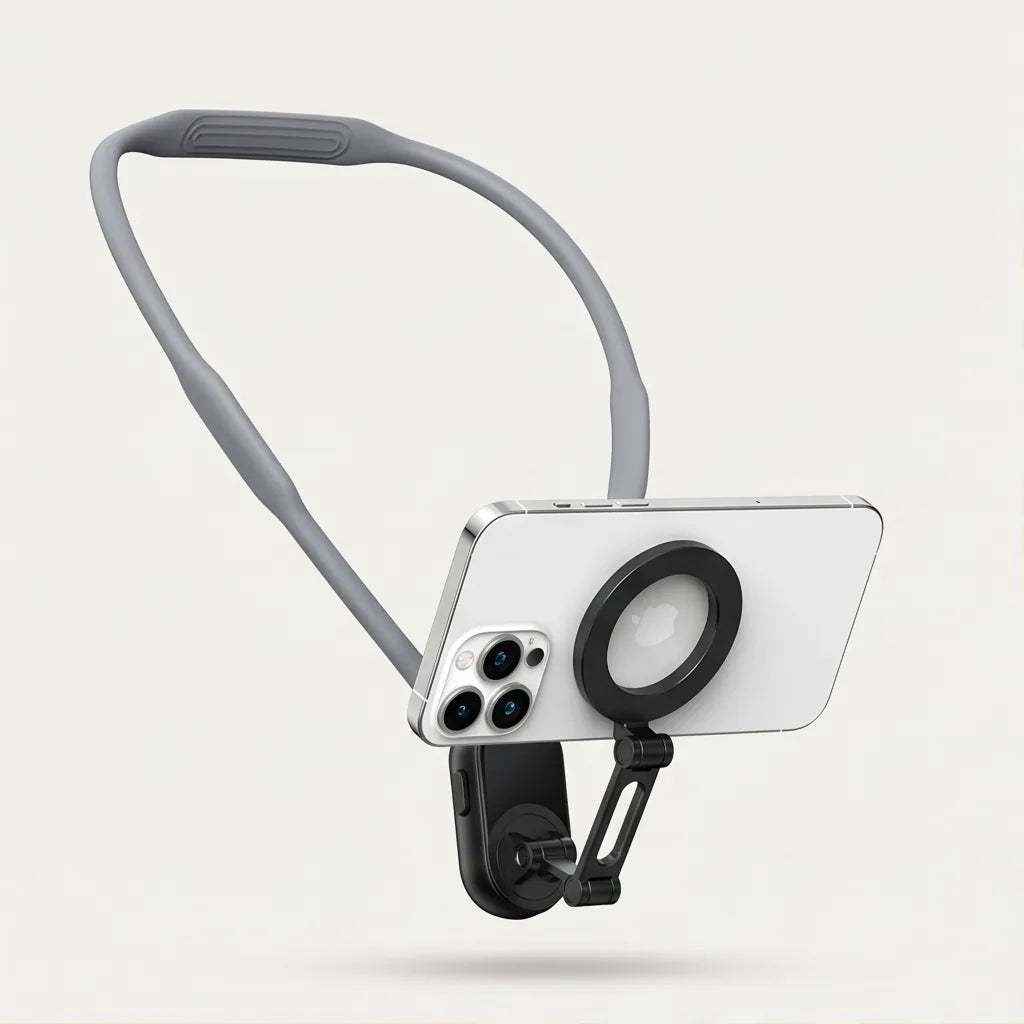 Magnetic Quick-Release Phone Neck Mount