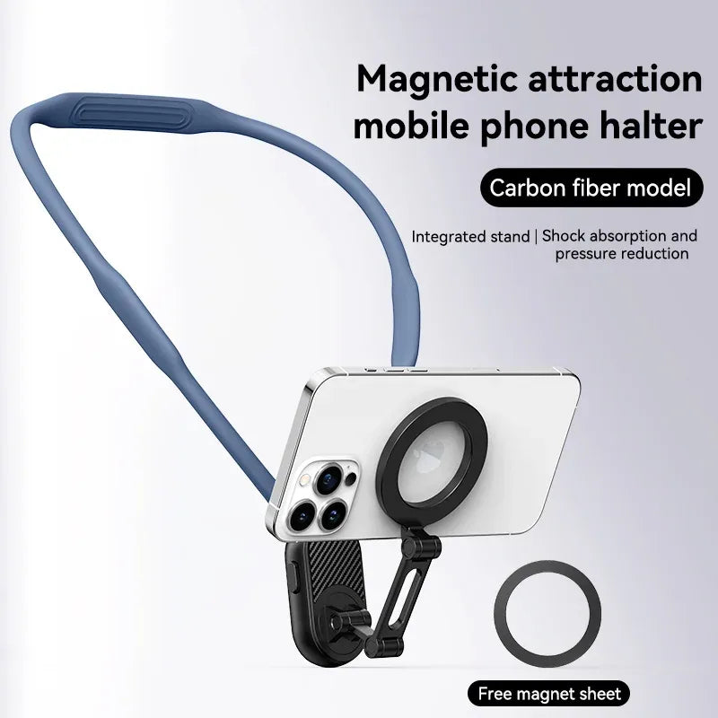 Magnetic Quick-Release Phone Neck Mount