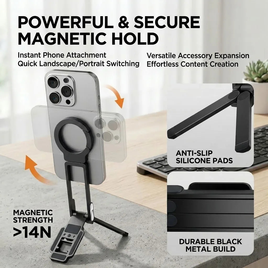 Magnetic Pocket Tripod