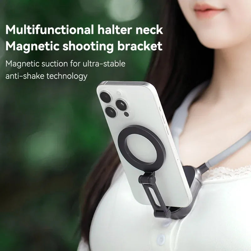 Magnetic Quick-Release Phone Neck Mount